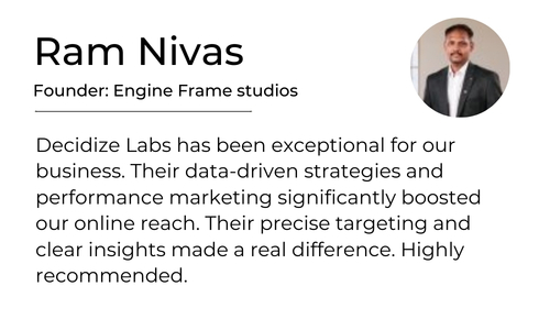 Engine Frame studios comment